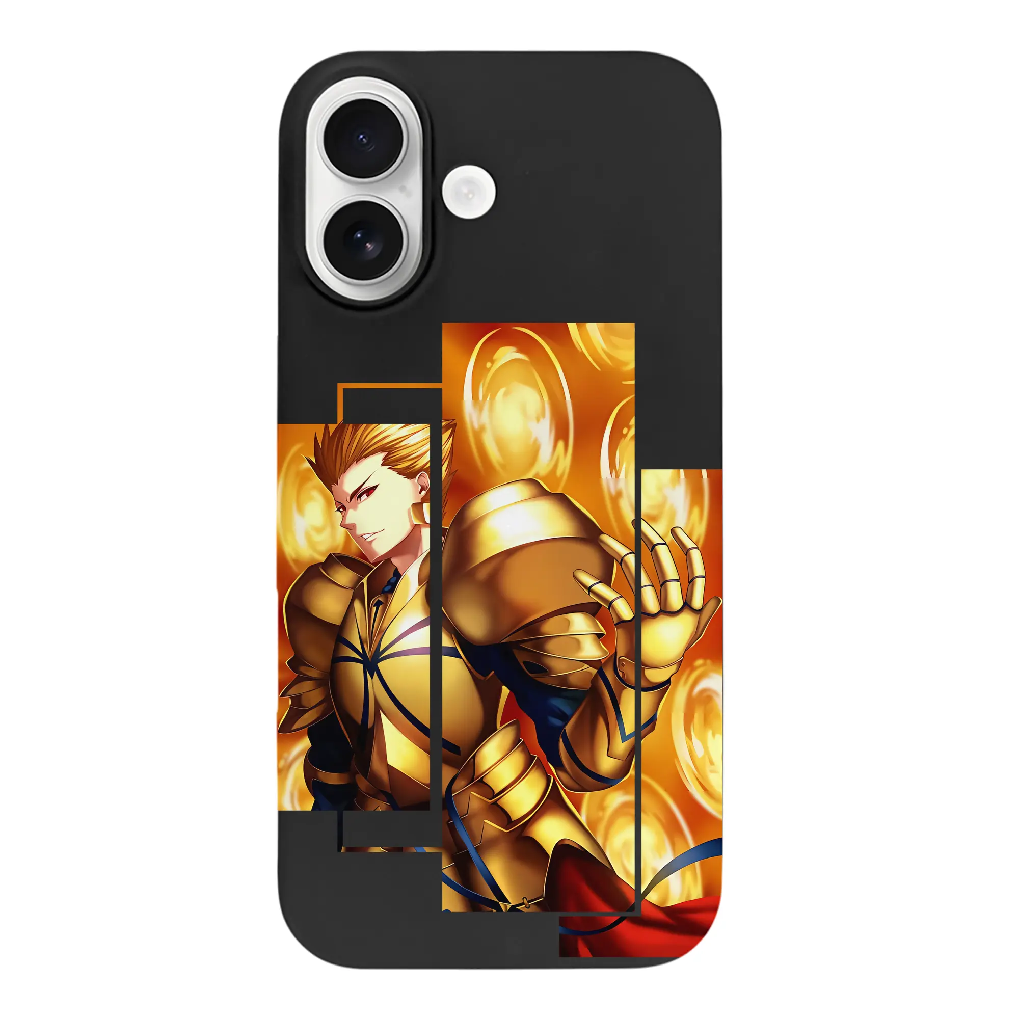 FGO グッズ,ギルガメッシュ - iPhone 17 シリーズ シリコンケース 薄型 耐衝撃 指紋防止 ソフトタッチカバー 精密フィット 傷防止 保護ケース iPhone 17/17 Air/17 Pro/17 Pro Max 対応